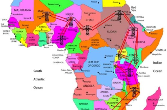 A proposal to build a sub-Saharan Africa electrical grid across 12 countries